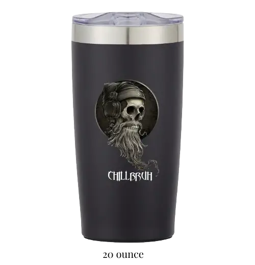 Chillbruh™ Stainless Steel Tumbler Black