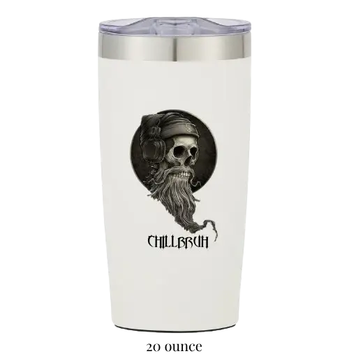 Chillbruh™ Stainless Steel Tumbler White
