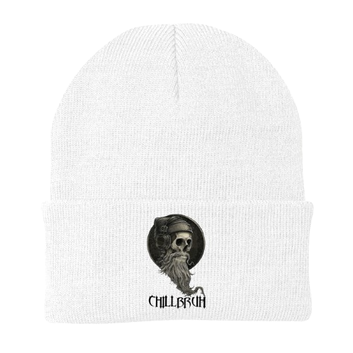 Chillbruh™ Ladies' Cuff Beanie White