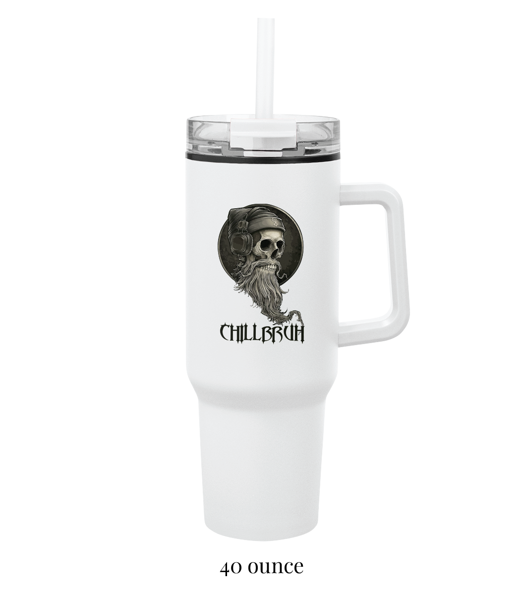 Chillbruh™ Coffee Tumbler White