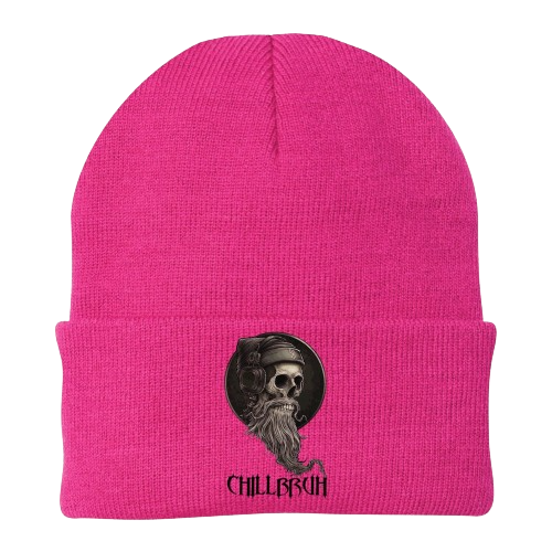 Chillbruh™ Ladies' Cuff Beanie Pink